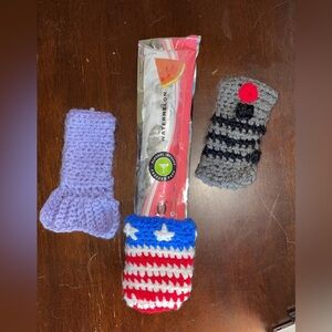 Freezer pop holder socks